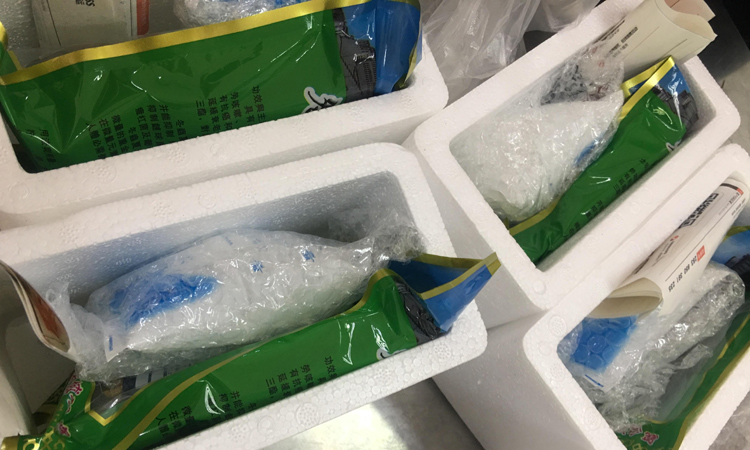 冬蟲夏草冰袋運(yùn)輸