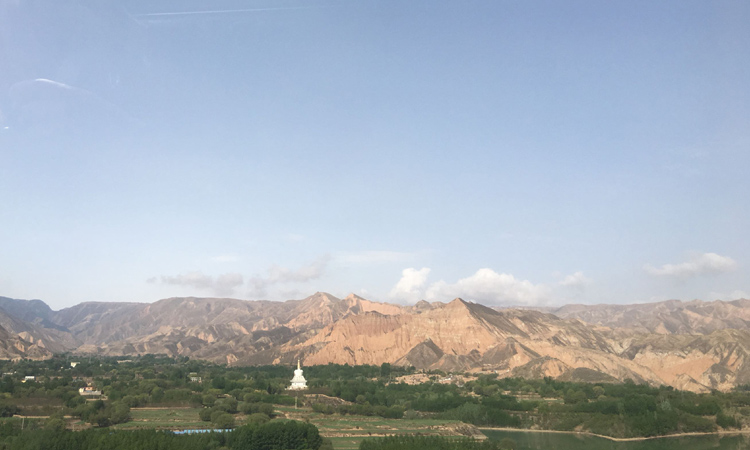 黃河邊上的富饒村莊